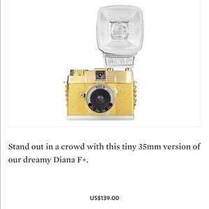 Diana Mini Gold Camera